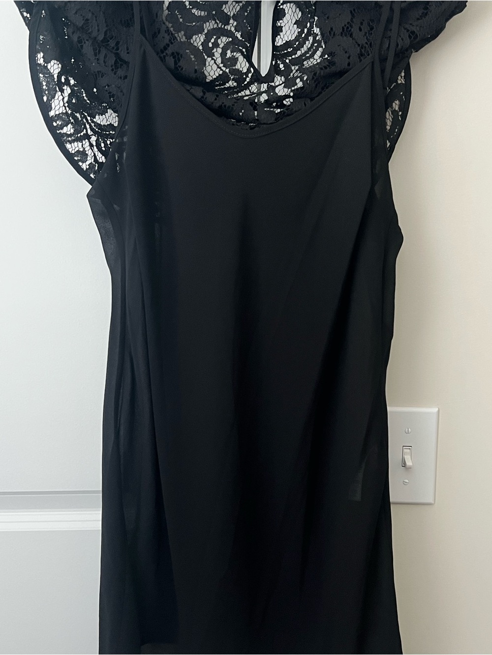 Michael Kors Black Lace Shift Dress - Picture 3 of 5